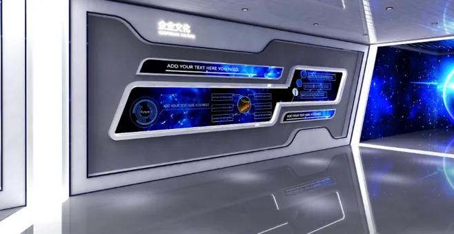 展廳互動(dòng)滑軌屏都展示什么內(nèi)容？