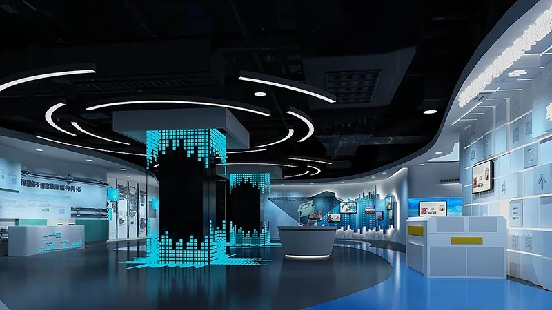 企業(yè)展館設計主題參觀路線怎么設計