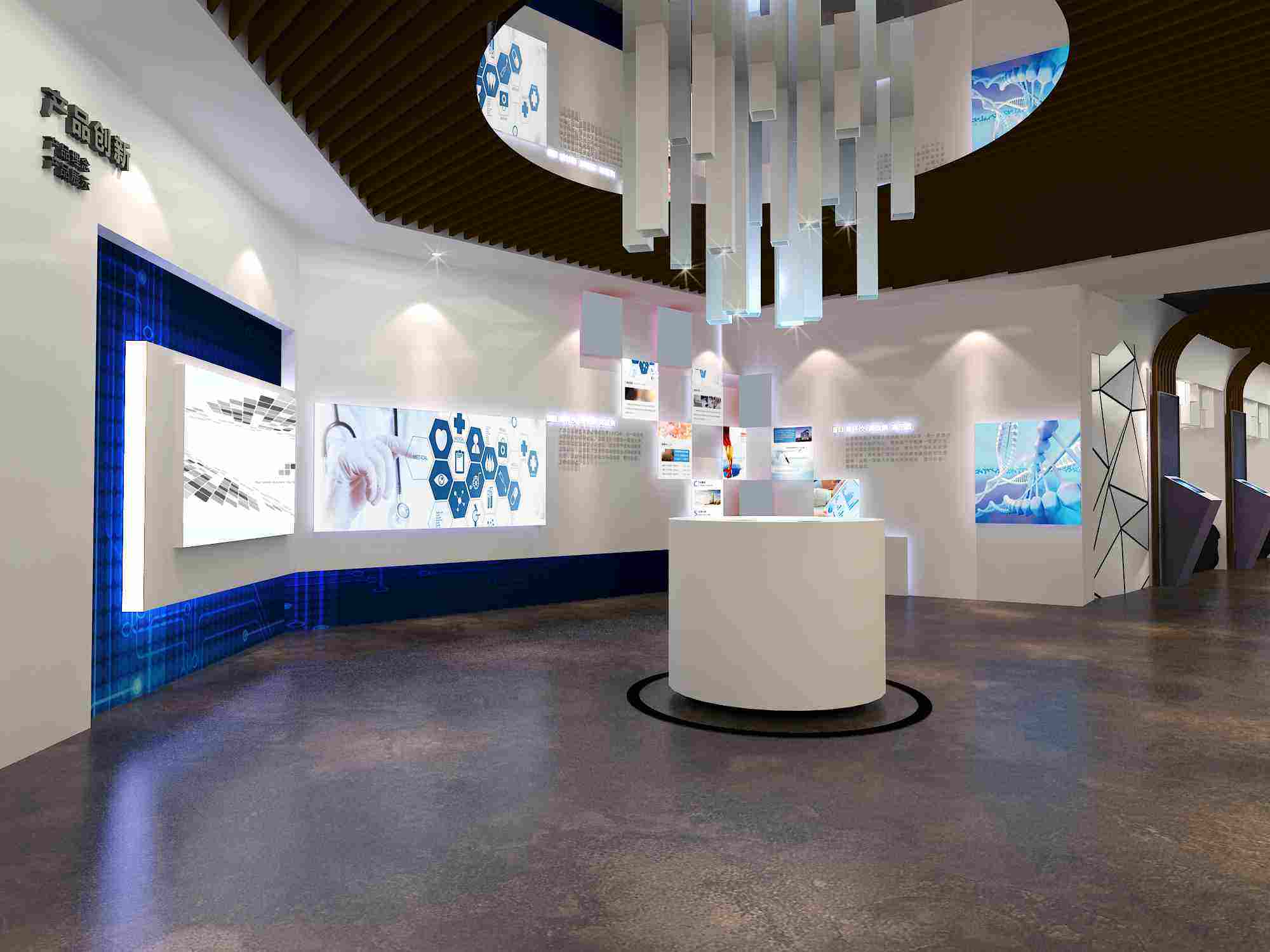 展廳設(shè)計(jì) ， 展廳 ， 鑫時(shí)空